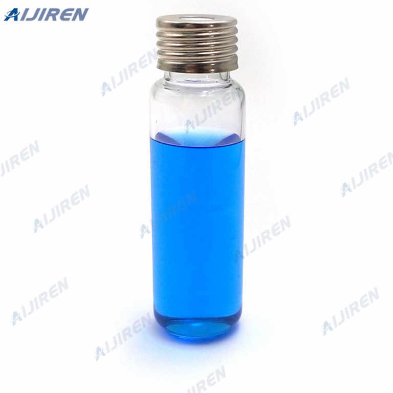 hs vials 18mm al crimp aluminium crimp cap silanized